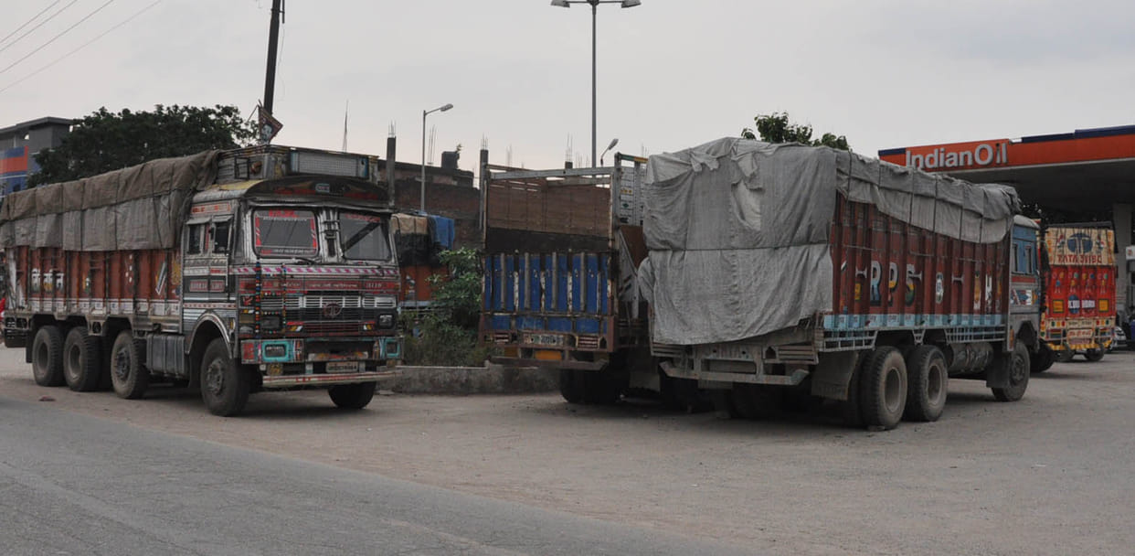 Strikes and demonstrations are taking place in many districts of Uttar Pradesh against new hit and run law