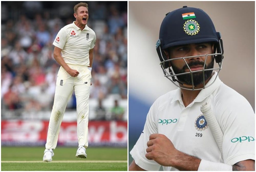 When virat kohli say something to stuart broad for rishabh pant, see video