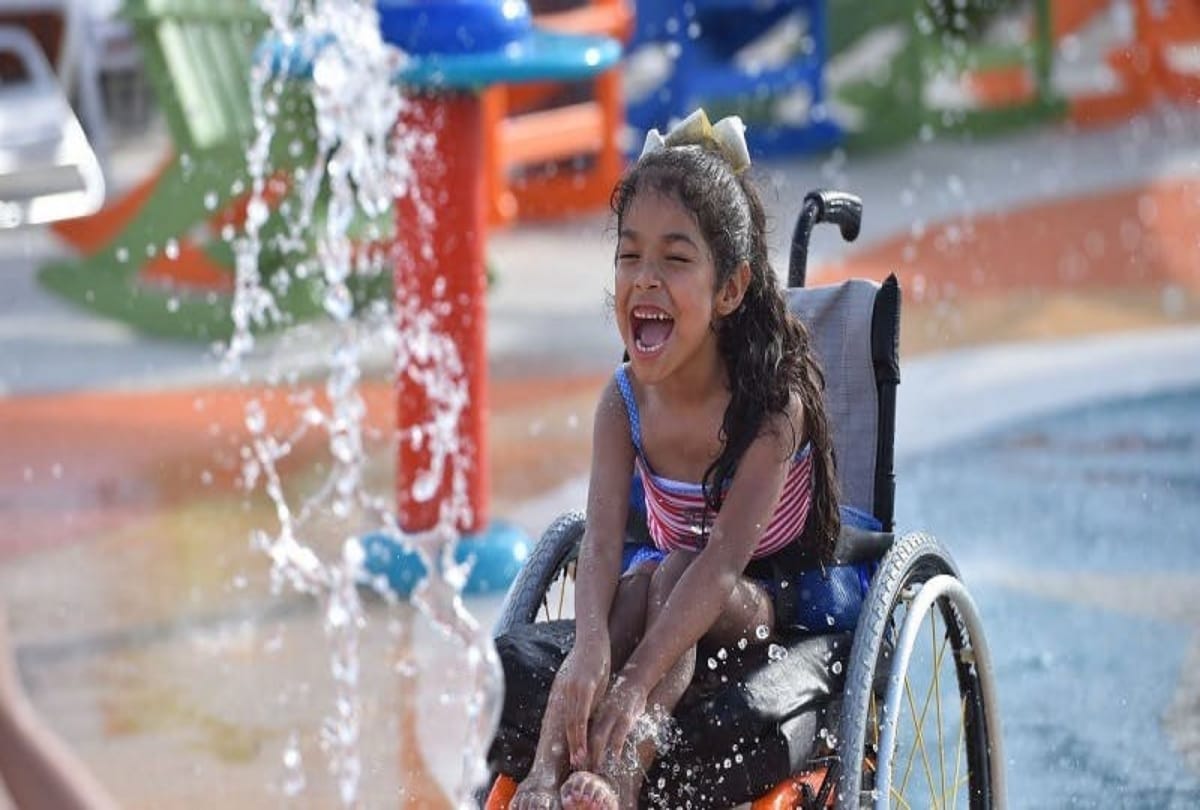 First Water Park For the Kids who is Disabled