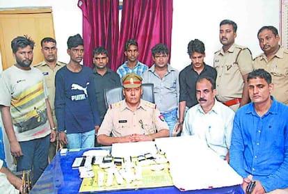 Six robbers arrested in etawah 