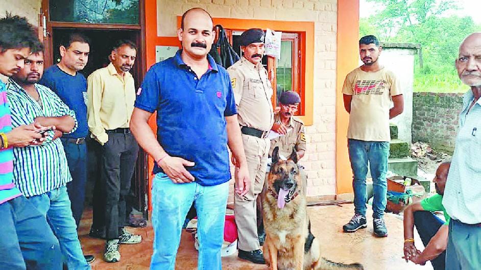 हमीरपुर शहर में एनआरआई के घर पर चोरी