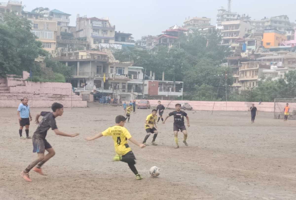 North Zone football championship in solan himachal