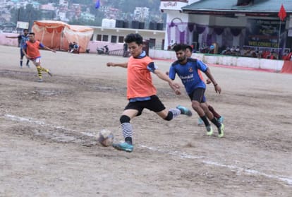 North Zone football championship in solan himachal