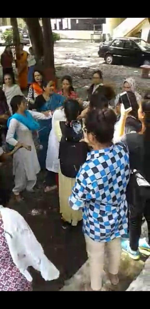 girl fight in mkp pg college lyngdoh committee