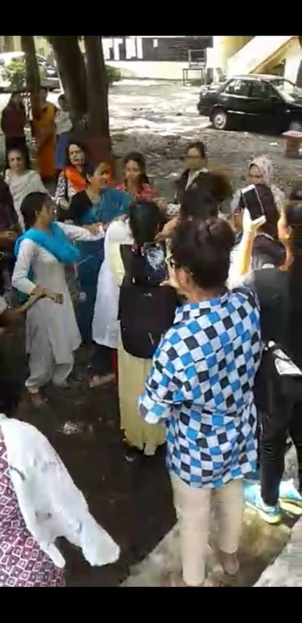 girl fight in mkp pg college lyngdoh committee