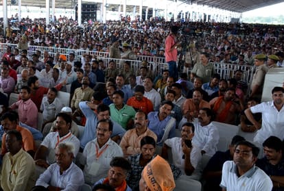 analysis of narendra modi's kisan kalyan rally. 