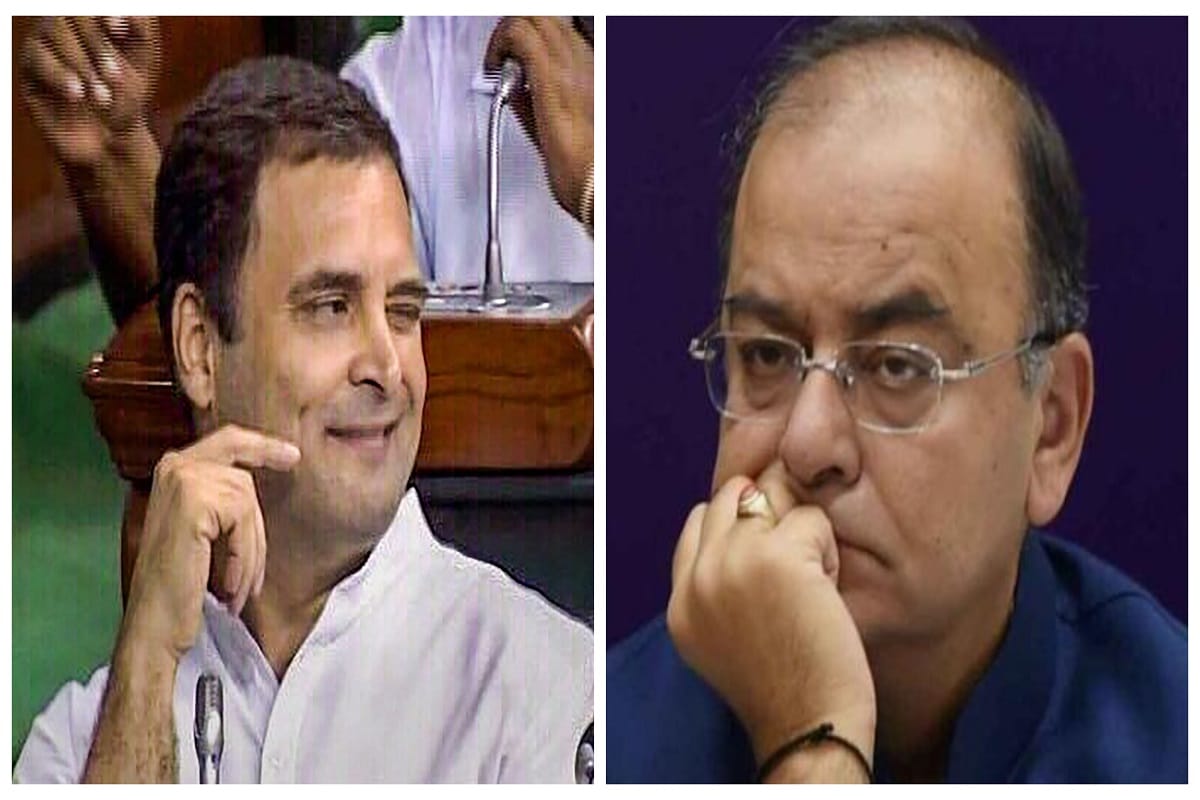 Arun Jaitley said congress president Rahul Gandhi is a liar 