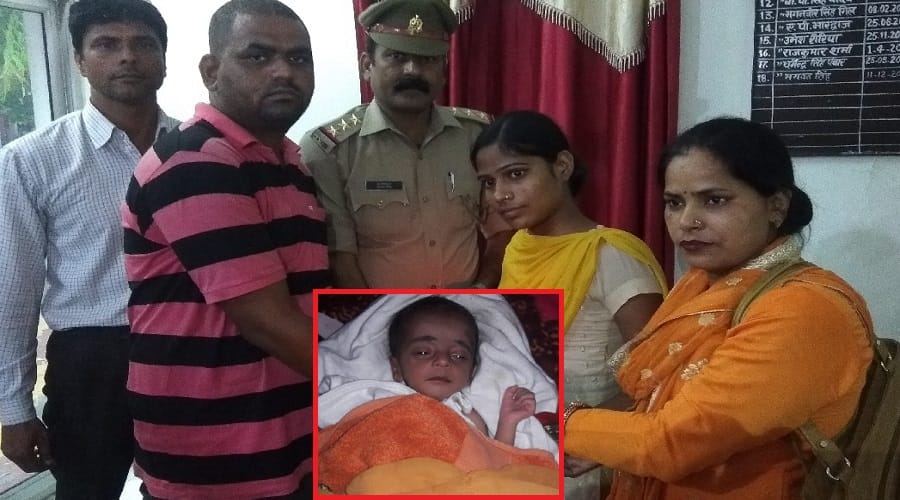 Shamli: a mother escaped leaving her daughter in the bus