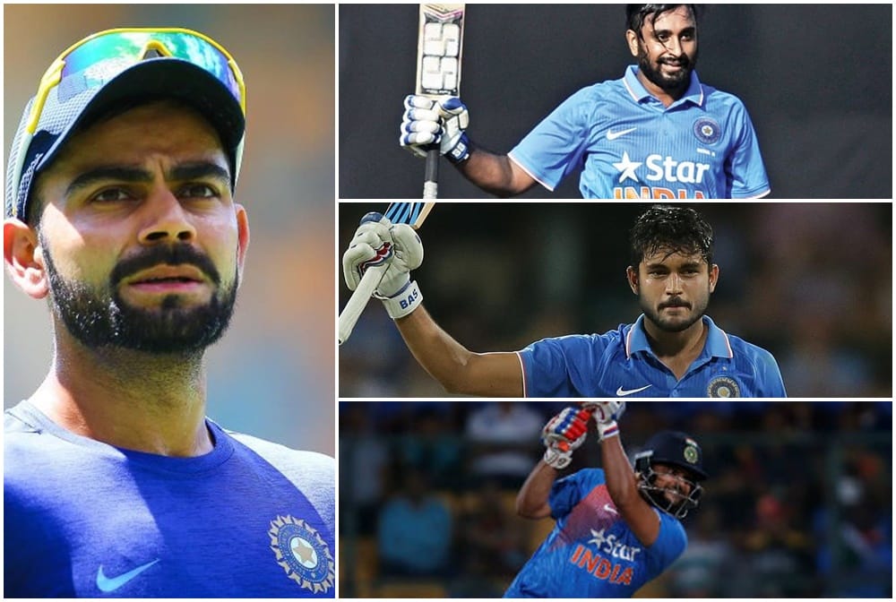 These 5 players can solve virat kohli big problem before 2019 world cup