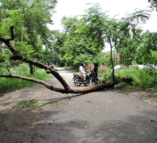 मौसम ने फिर बदली करवट,पीएम की रैली के दौरान बारिश का डर