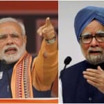 Manmohan Singh-Narendra Modi