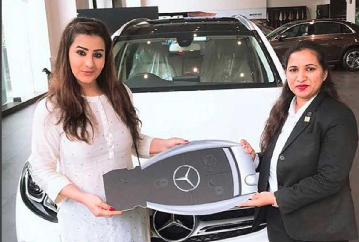 bigg boss 11 winner shilpa shinde bought Mercedes-Benz GLC SUV