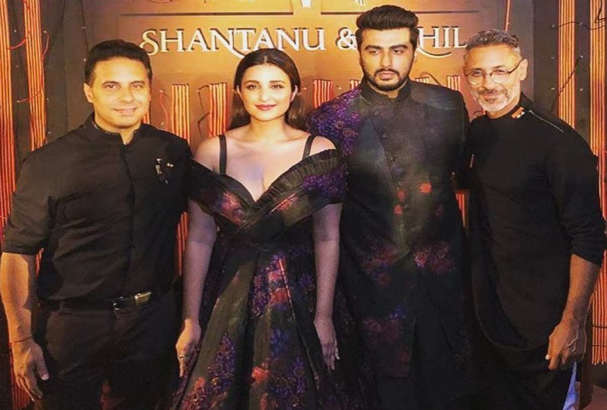 Parineeti Chopra And Arjun Kapoor Ramp Walk For Shantanu And Nikhil