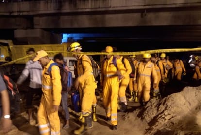 building collapsed one dead in Ghaziabad