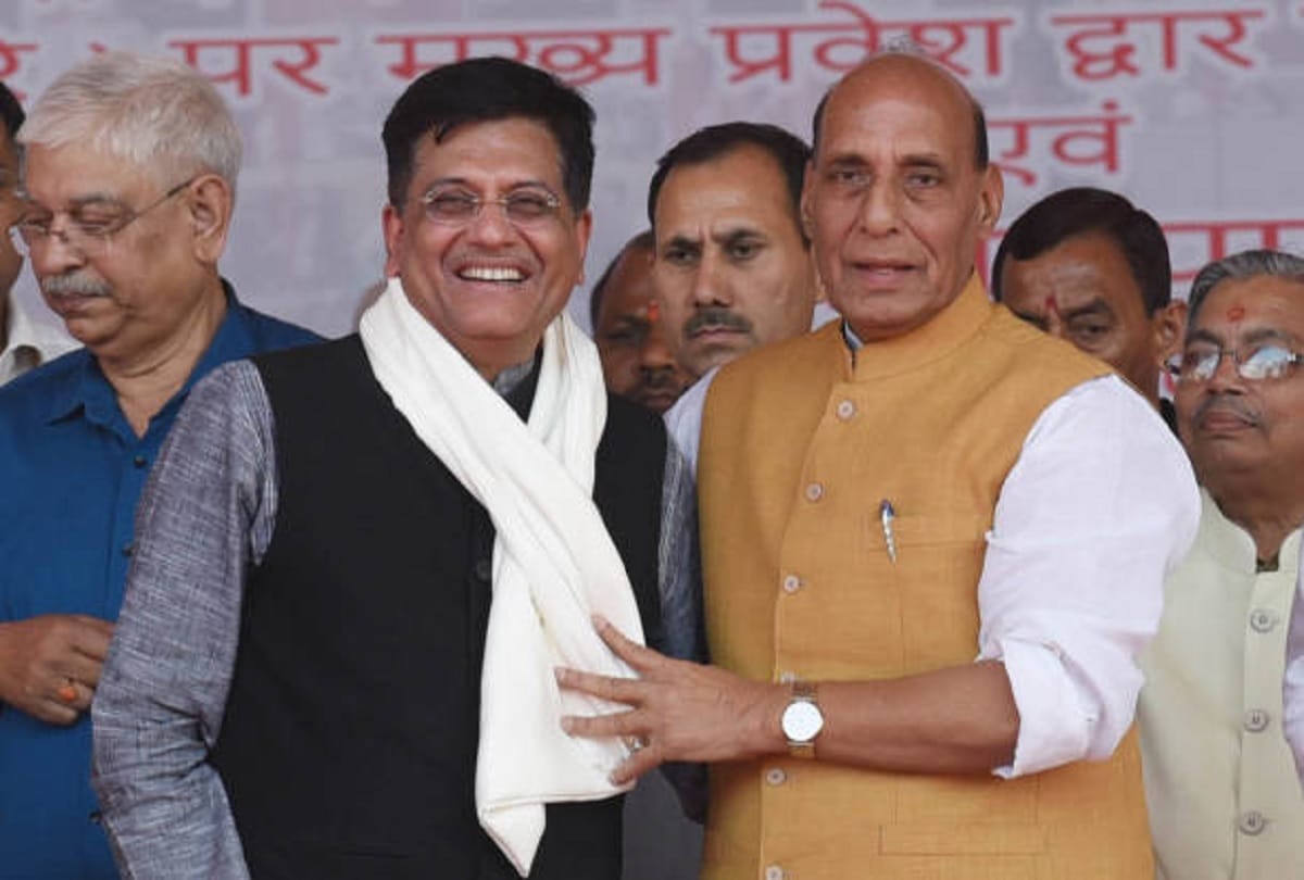 Union minister Rajnath Singh and Piyush Goyal will interact at National Traders Convention