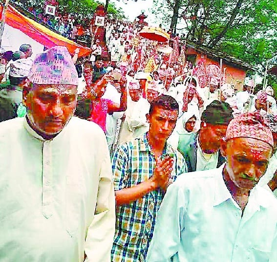 50 goats and two buffaloes sacrificed in Tripura Sundari temple