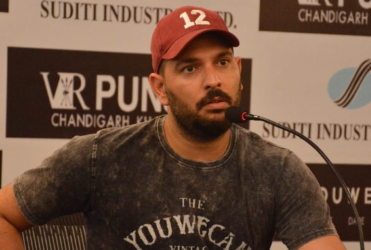 Cricketer Yuvraj Singh made awareness about cancer in mohali