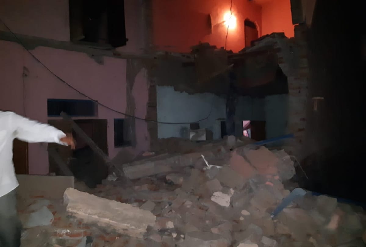 Gas cylinder cracked in Agra