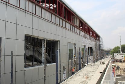Lucknow Metro will start commercial run between amausi and munshipulia station