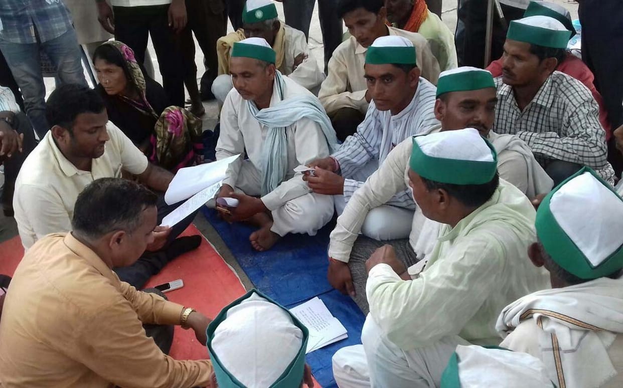 पंचायत में किसानों ने रखीं समस्याएं