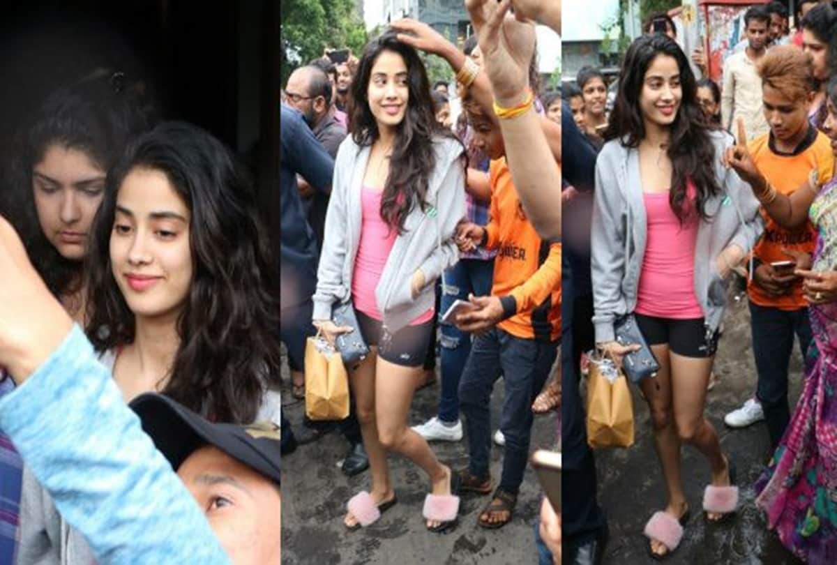 janhvi kapoor belly dance video viral on ankh lad jaave song