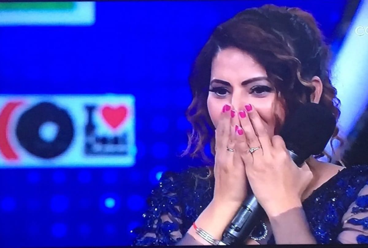 Megha dhade won bigg boss marathi season 1 trophy
