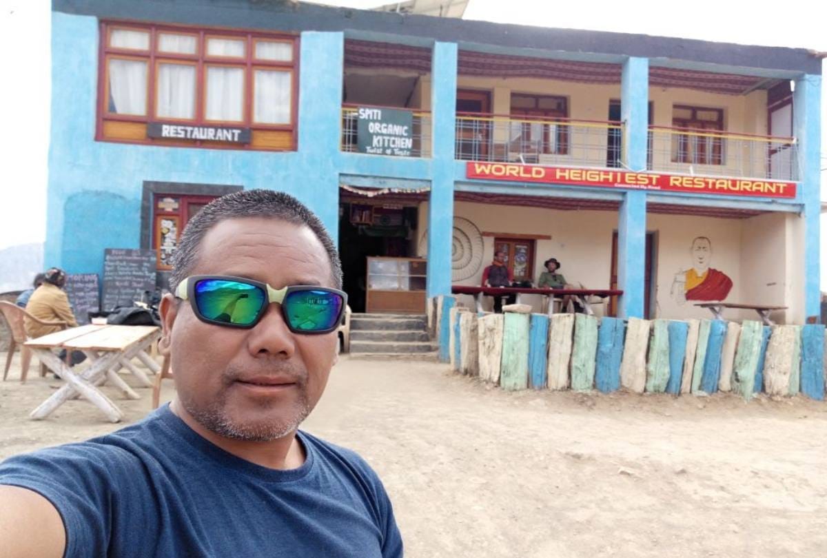 Organic food in world highest restaurant in lahaul spiti himachal pradesh 