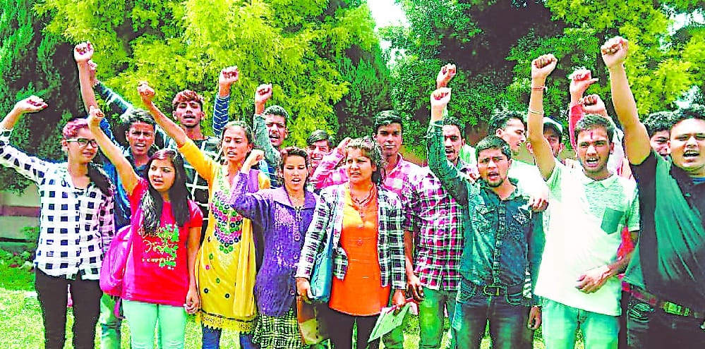 college students continued protest