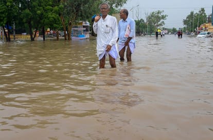 heavy rains across the country, worsening situation in Bikaner