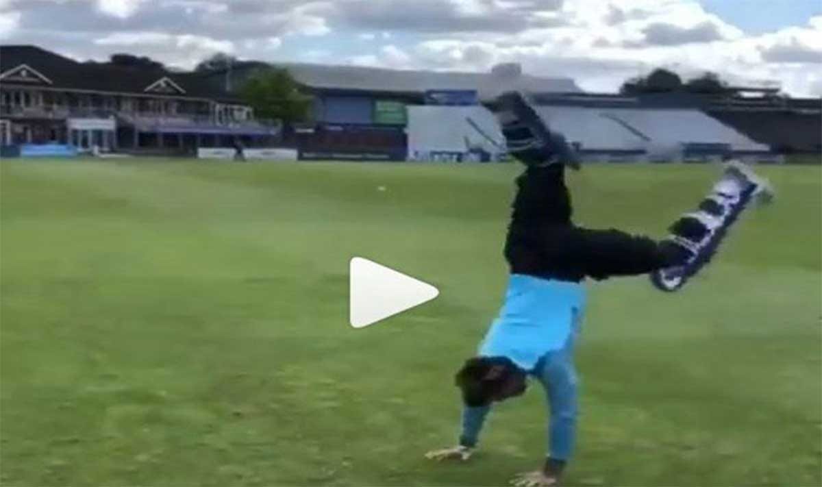 yuzvendra chahal teases rishabh pant for his blackflip and frontflip video