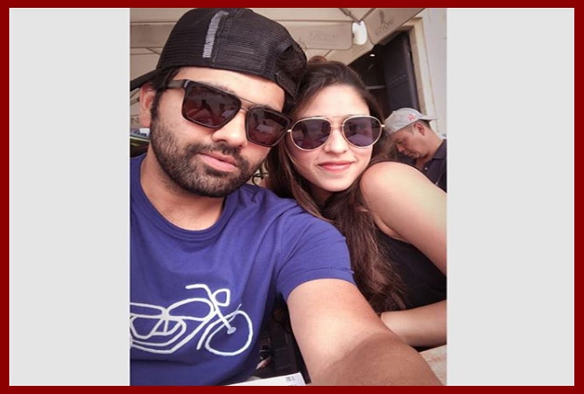 Rohit Sharma enjoying his vacations With Wife Ritika, After Test Snub