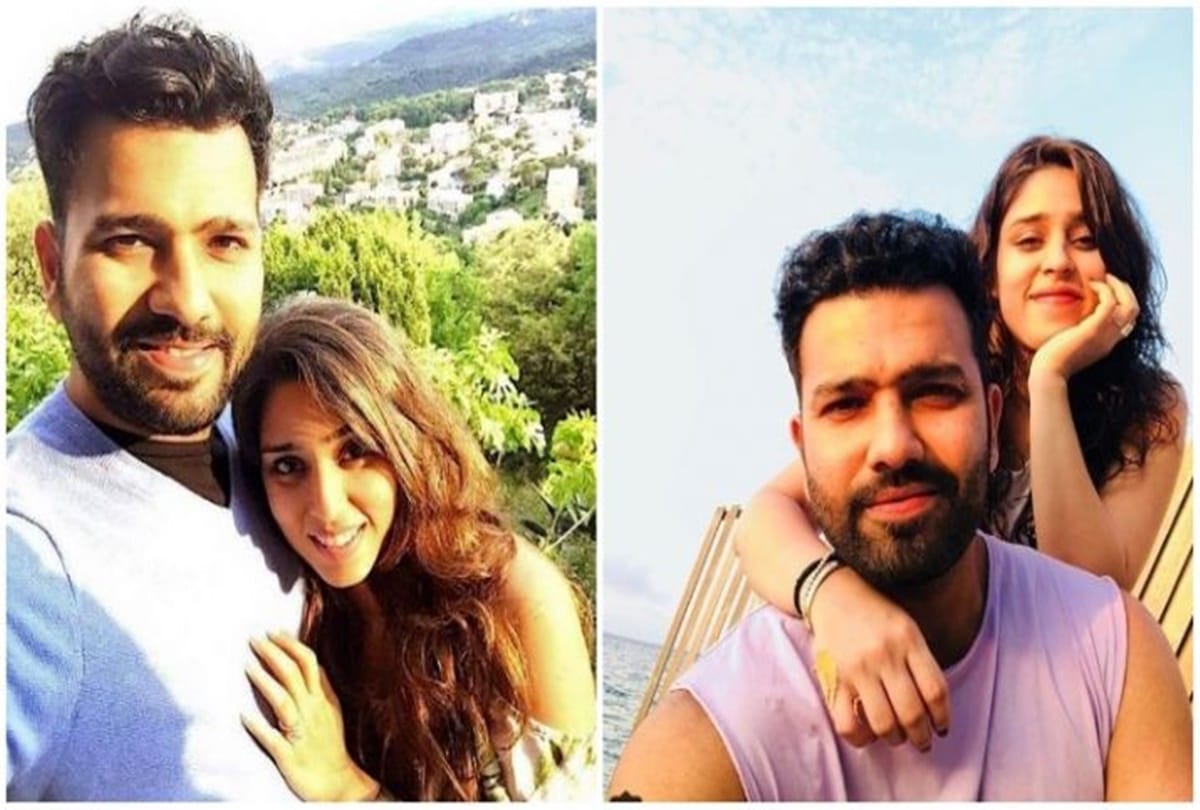 Rohit Sharma enjoying his vacations With Wife Ritika, After Test Snub