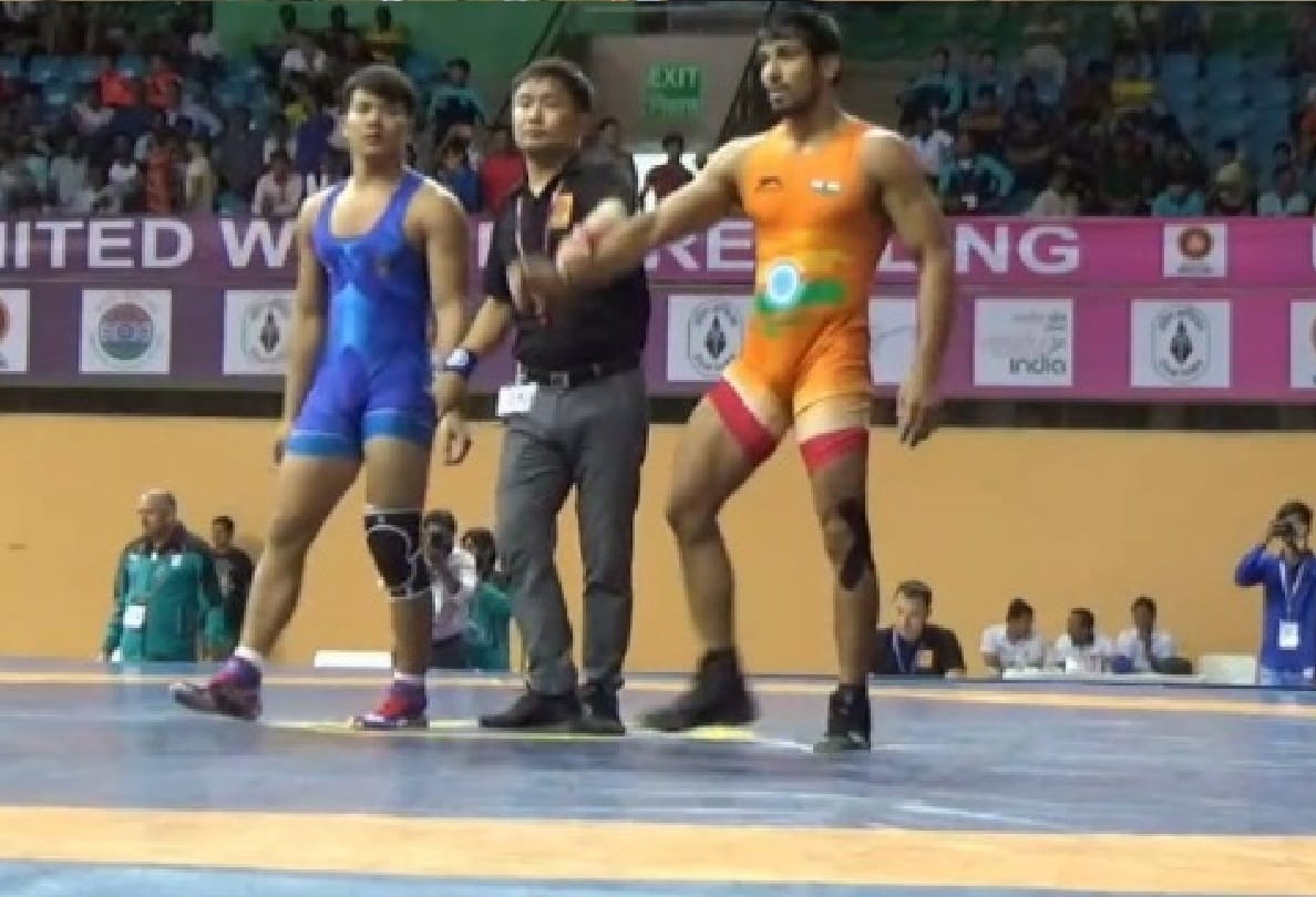 Wrestler Sachin Rathi becomes champion after his Uncle inspired for Wrestling 