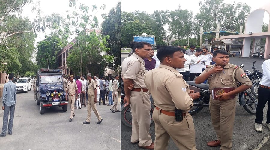 UP: tampering with BCom students in campus, police are searching for the accused