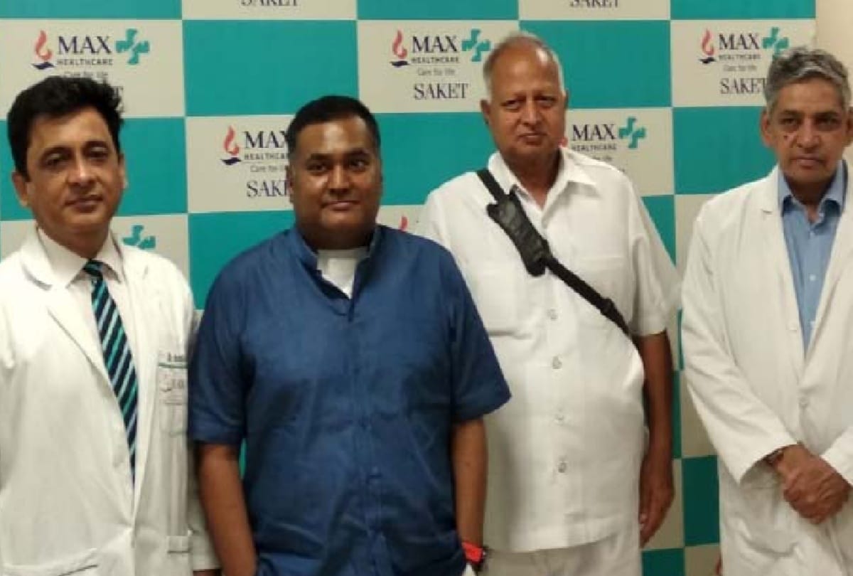 first time in India 71 year old patients were engaged in LVAD machine