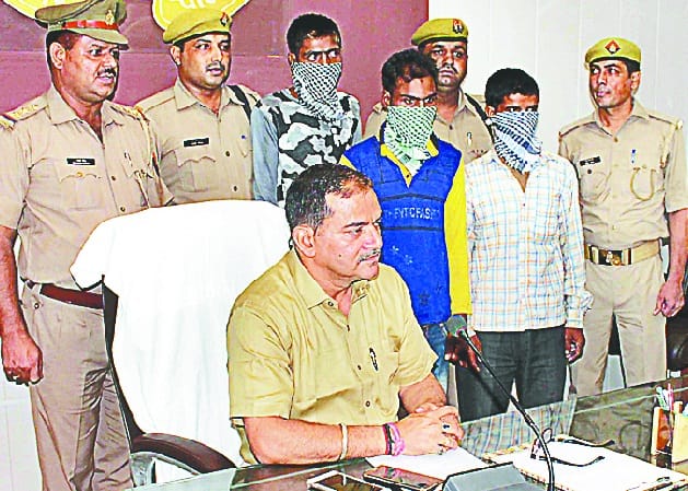 Police arrest three accused of gangrape