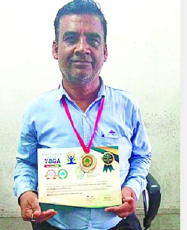 Narendra becomes the number one Yogacharya of the state