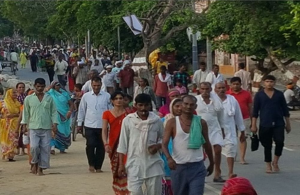 Big profit for small traders in Mudiya fair 2022 Mathura news