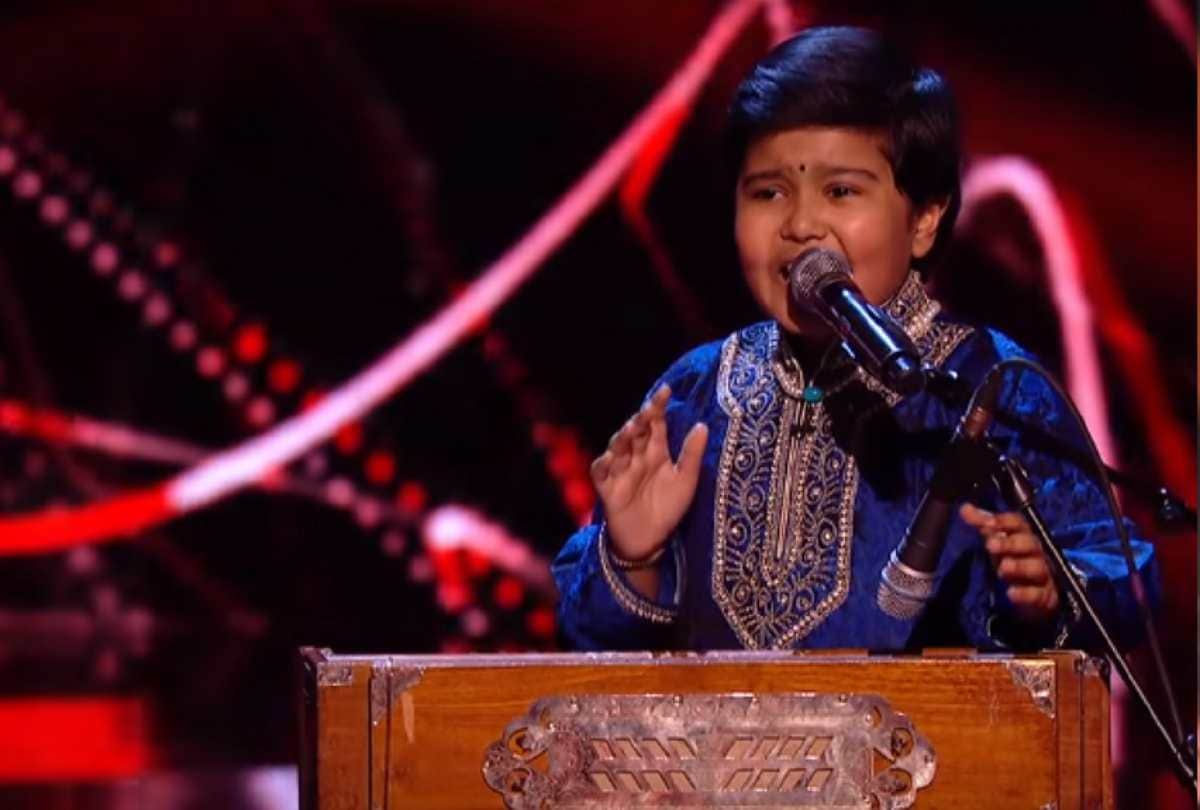 10 year old indian boy krishna perform on the voice kids uk