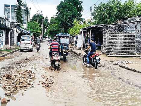 Relief from rains, trouble anywhere