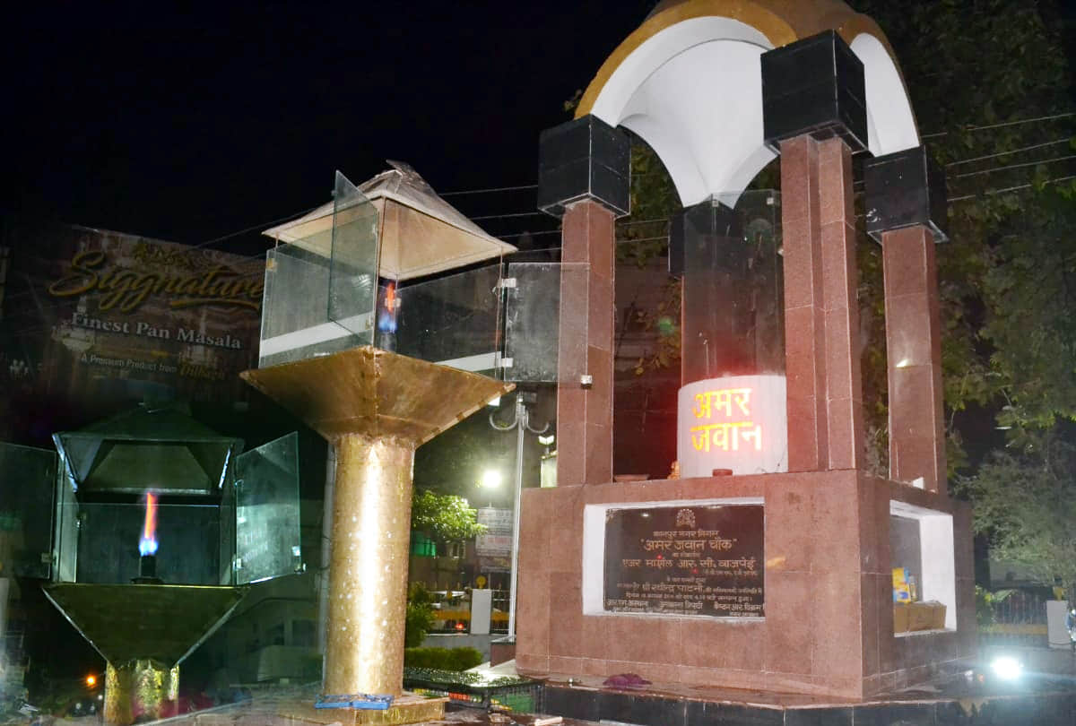 UP's first Amar Jawan Jyoti burnt alive in Kanpur on Kargil Vijay Day