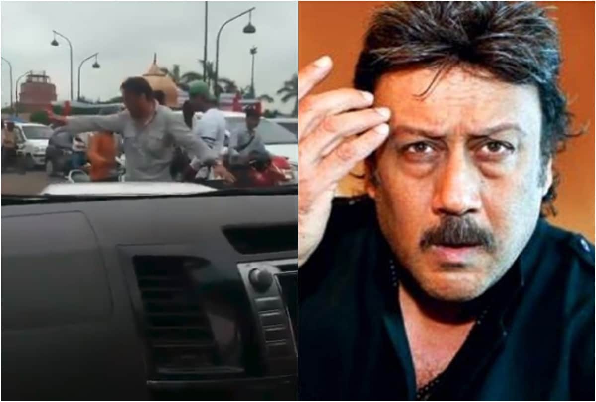 Jackie Shroff directed traffic on the streets of Lucknow video viral