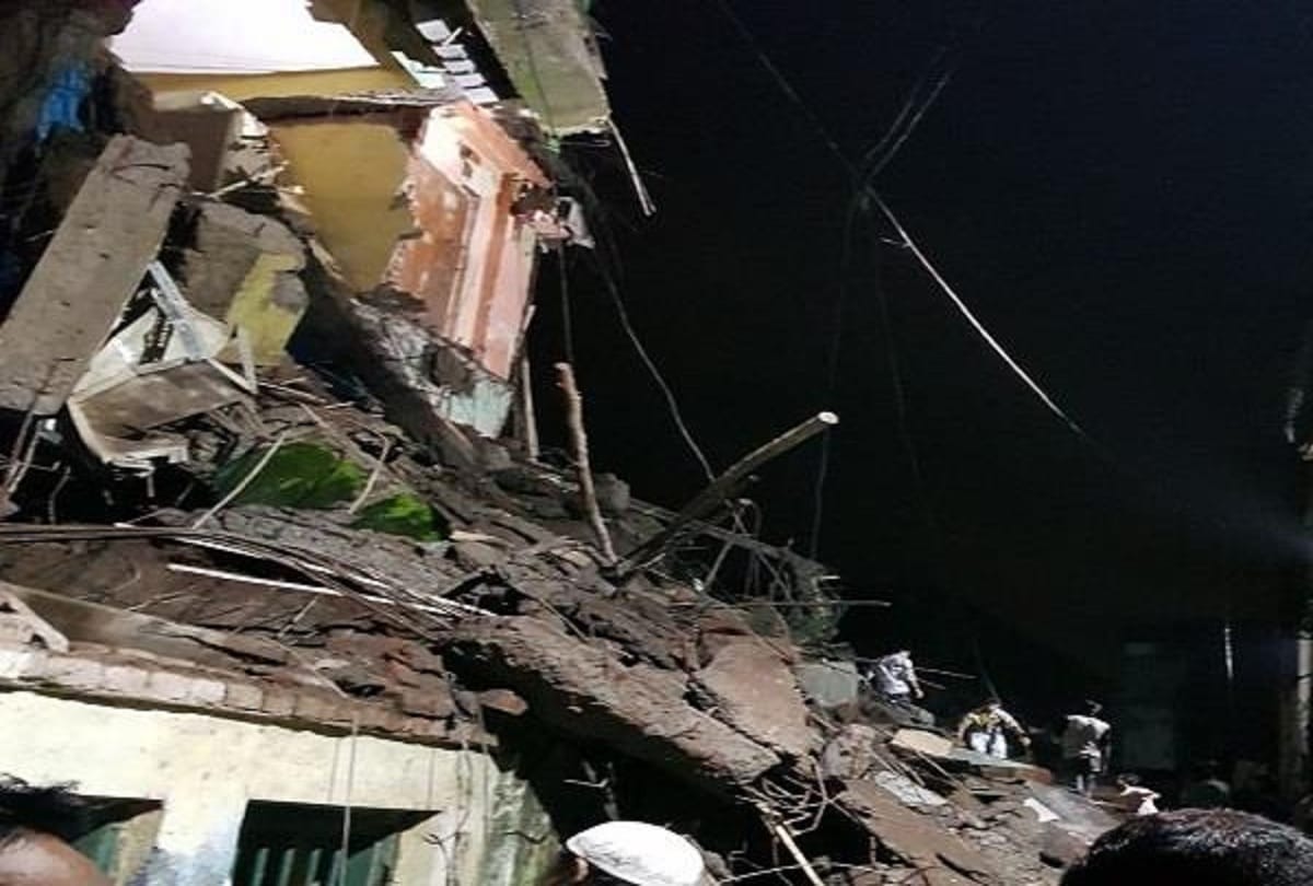 Building collapsed in Bhiwandi of Mumbai, Maharashtra