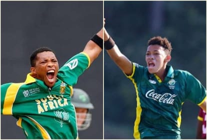 Under 19 cricket: Makhaya ntini son thando ntini takes 4 wickets vs england