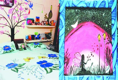 love with brushes and colors made swati chambiyal a Painter