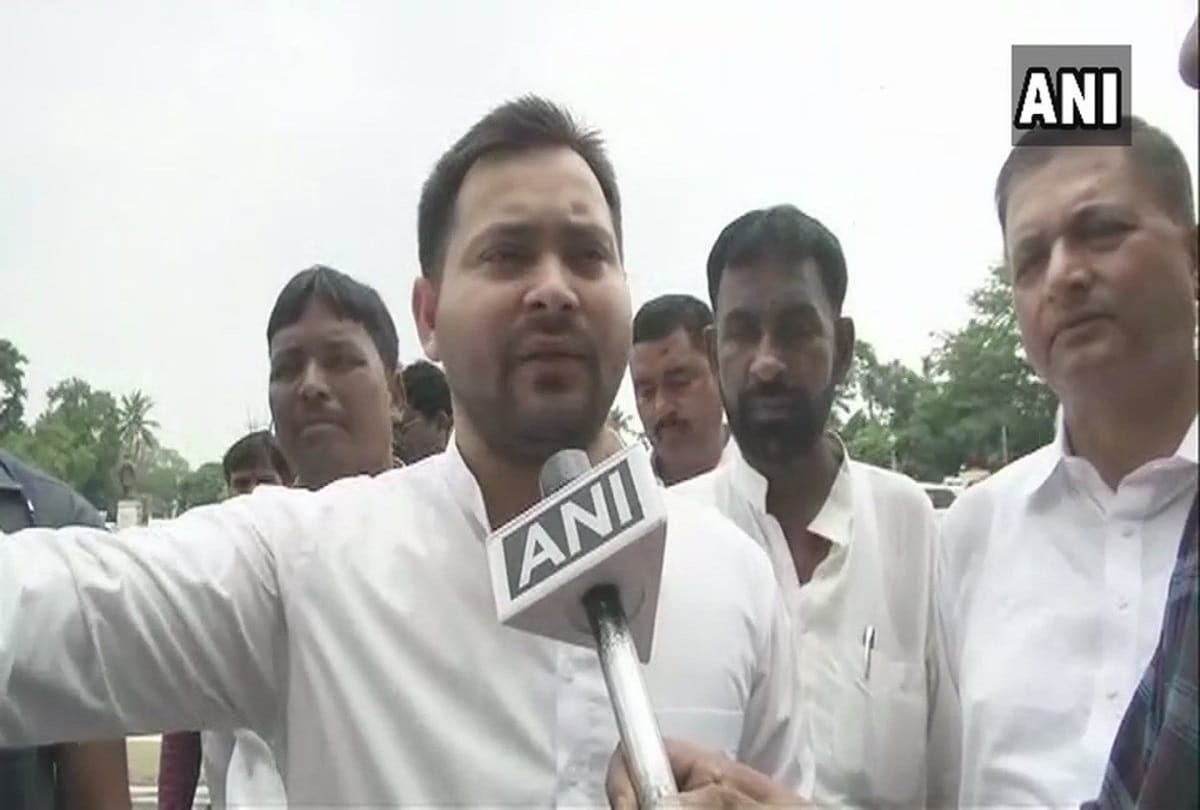 tejashwi yadav slams nitish kumar government over CAG report scam