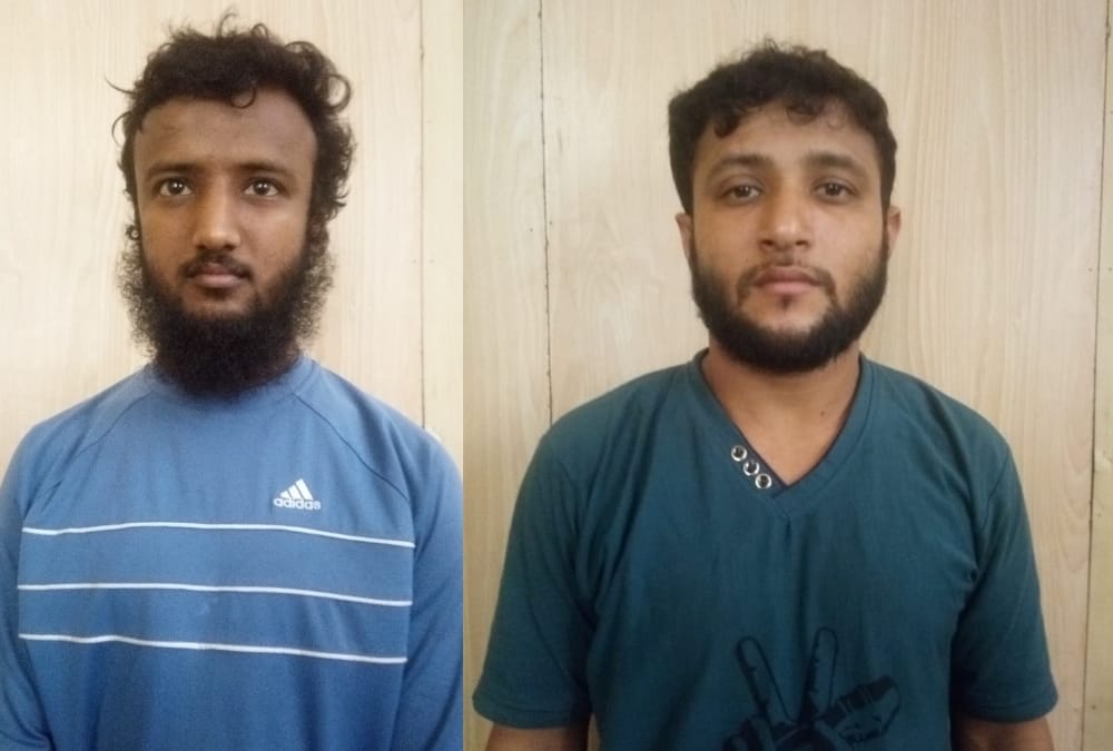 UP ATS arrested two bangladeshi terrorists in noida.
