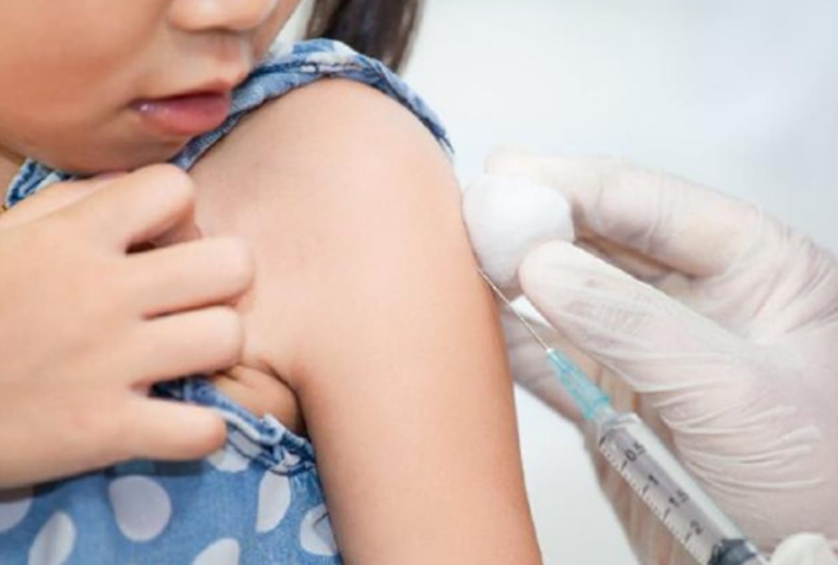 sixth place in roubela vaccination