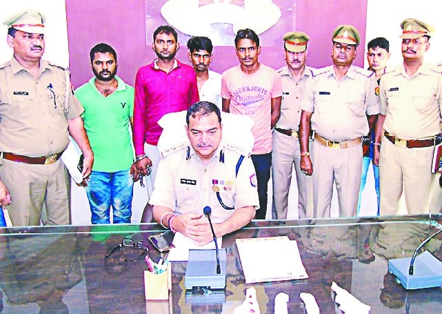 Police arrested Dabo bike thieves during the encounter