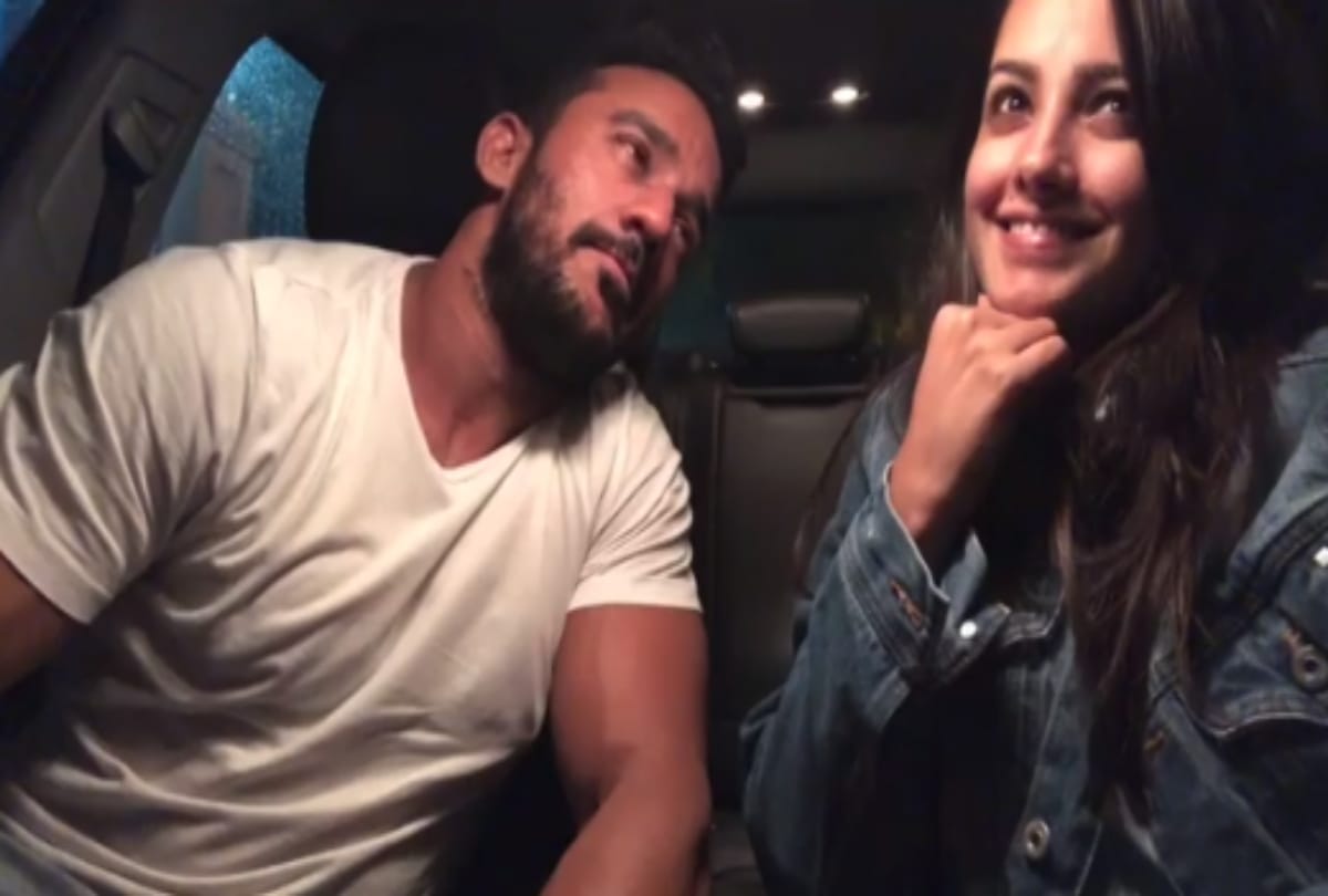 anita hassanandani flaunts baby bump and teases husband on social media
